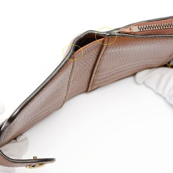 GUCCI Brown Bamboo Wallet - Picture 6 of 7